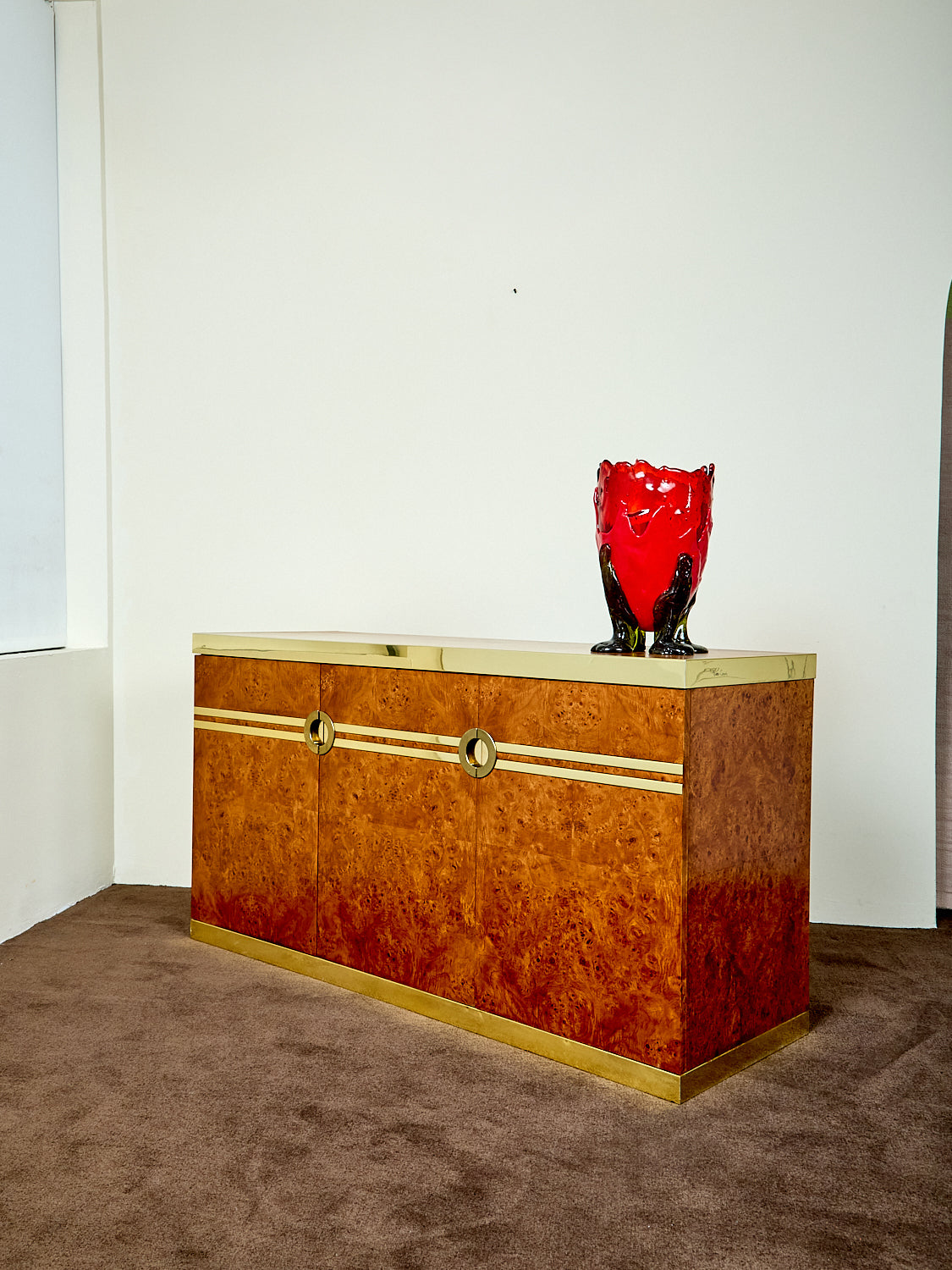 Burl Credenza