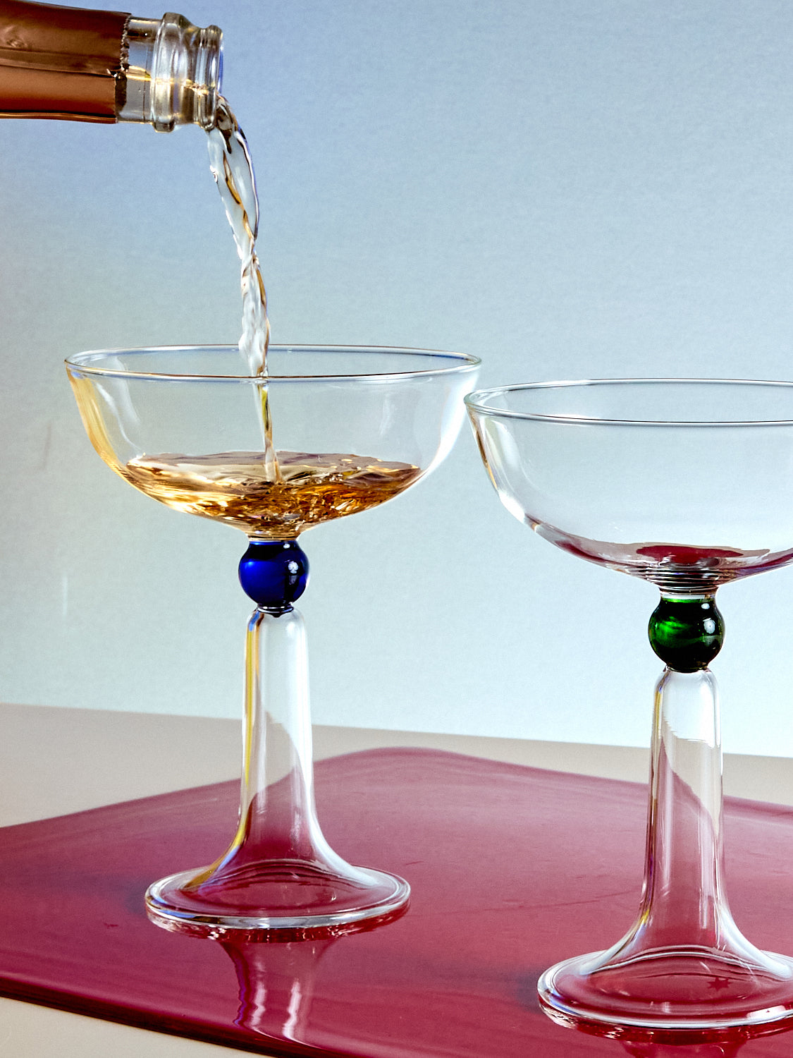 Set of 4 Tassel Coupes