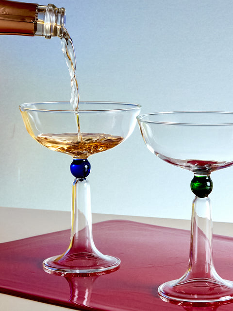 Set of 4 Tassel Coupes