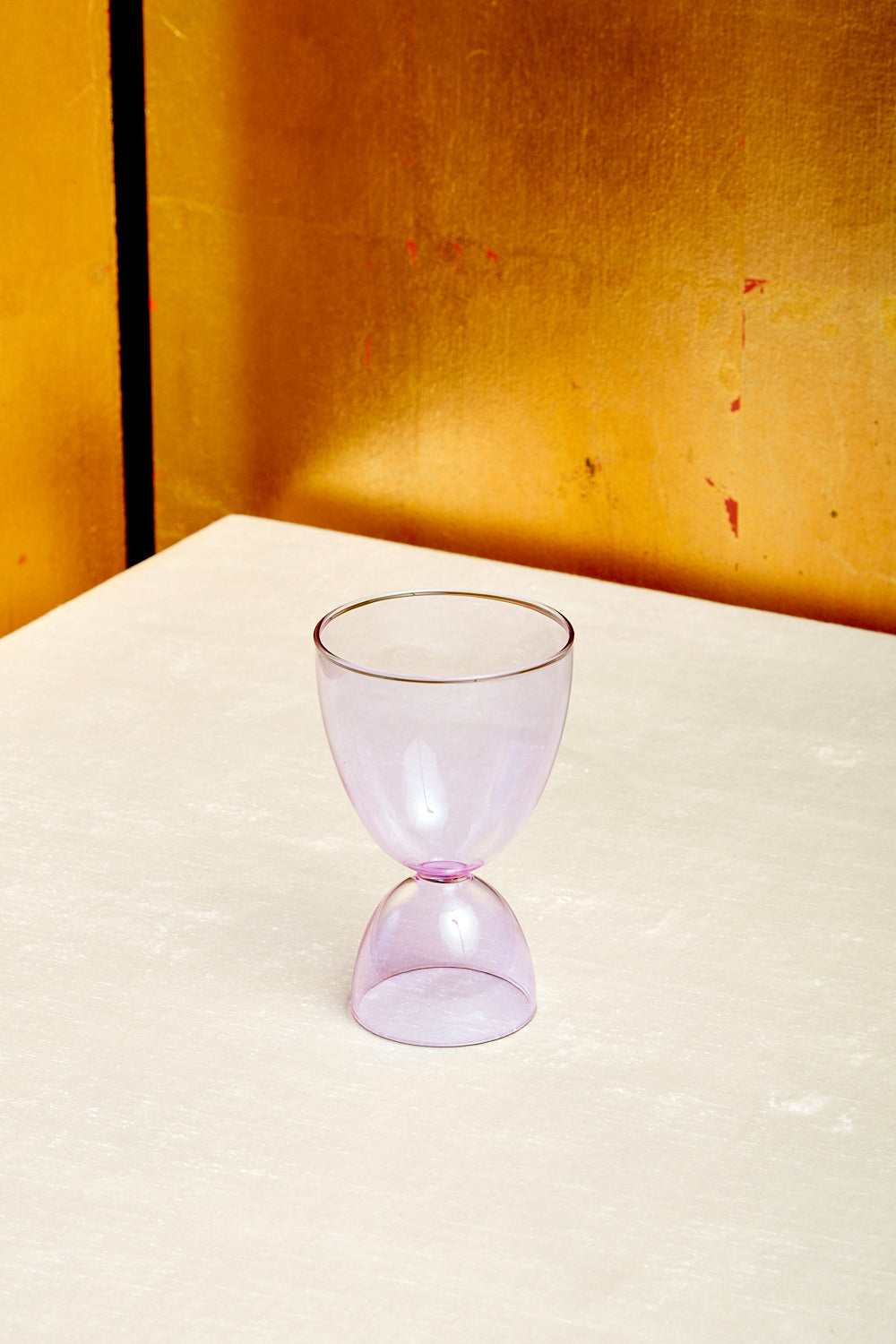 A single lavender Cocktail Glass by Mamo.