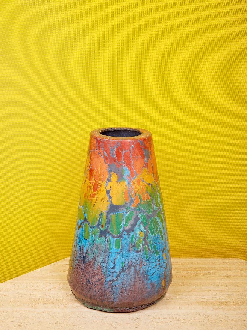 Rainbow Vesta Max Vase by Concrete Cat.