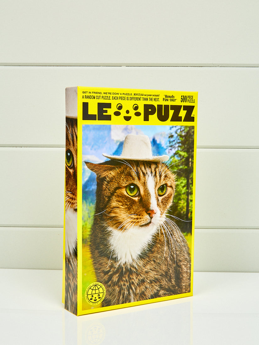Howdy Pawtner Puzzle by Le Puzz.