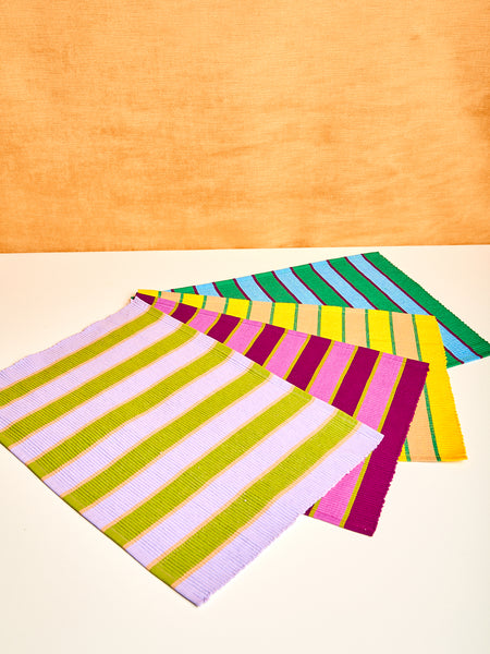 Striped Napkins and Placemats
