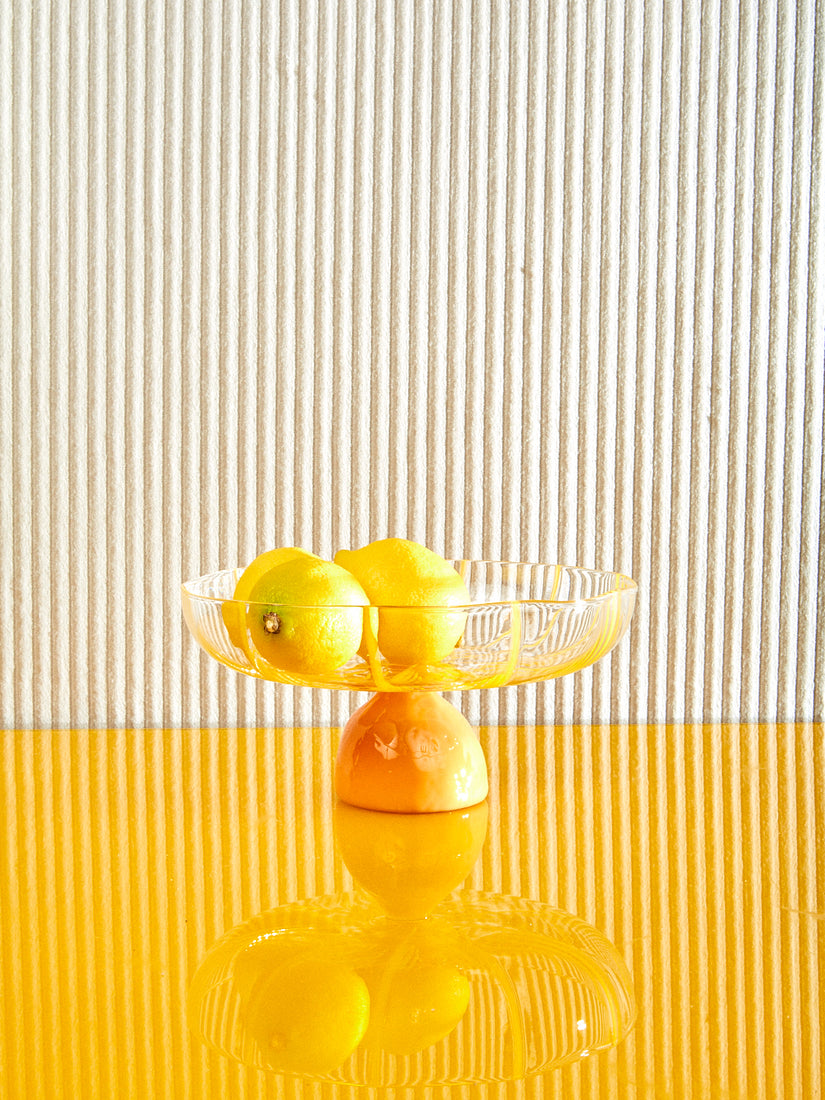 Grand Soleil Platter by Maison Balzac full of lemons.