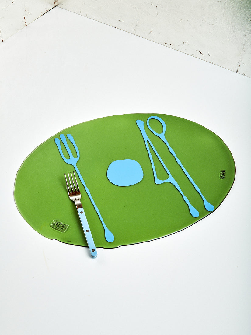 Transparent Table-Mates Placemat Vegetable Collection