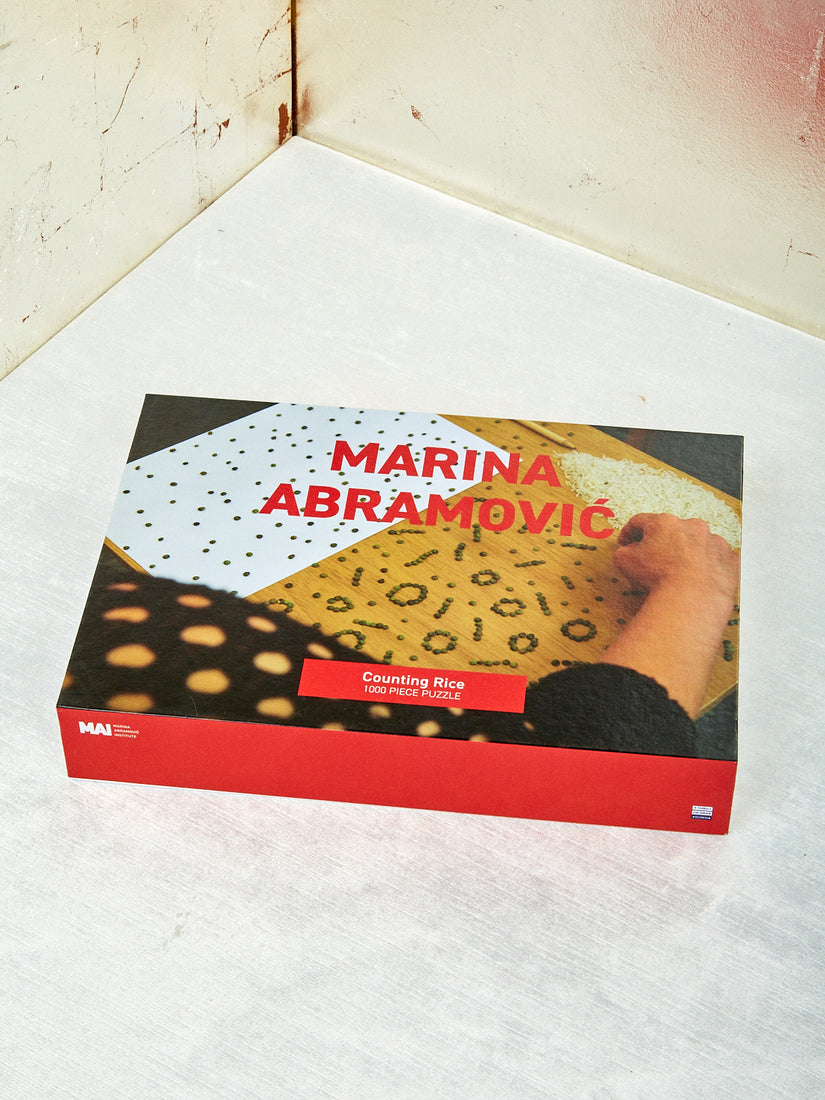 Counting Rice Puzzle x Marina Abramovic