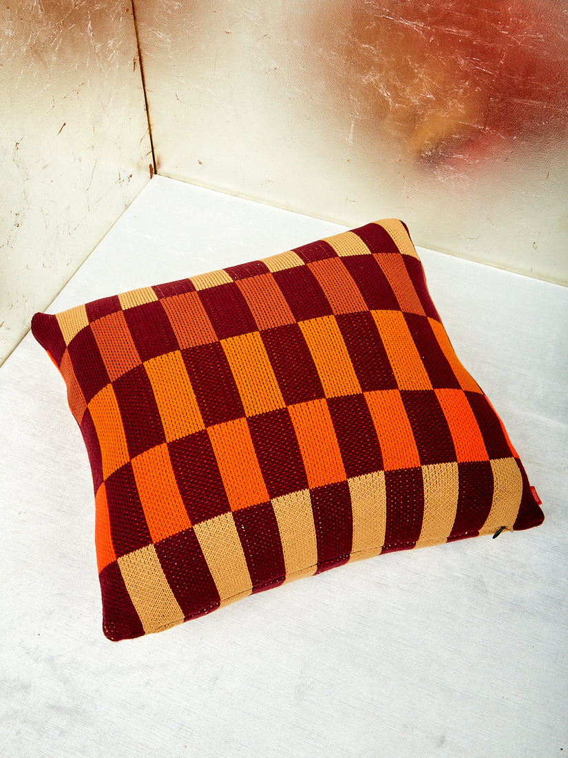 Albers Checkerboard Pillow