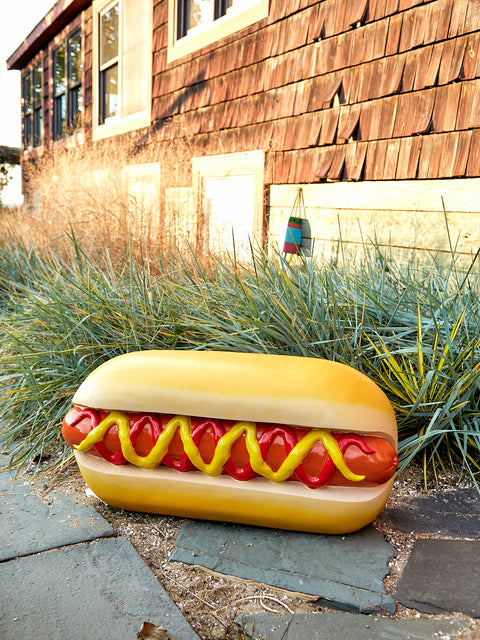 Giant Hot Dog Stool