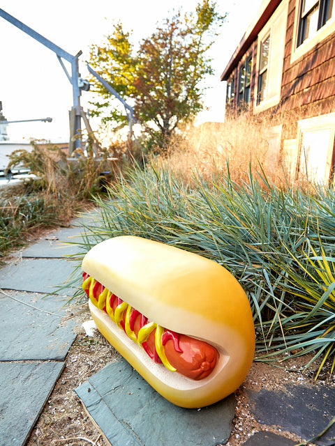 Giant Hot Dog Stool