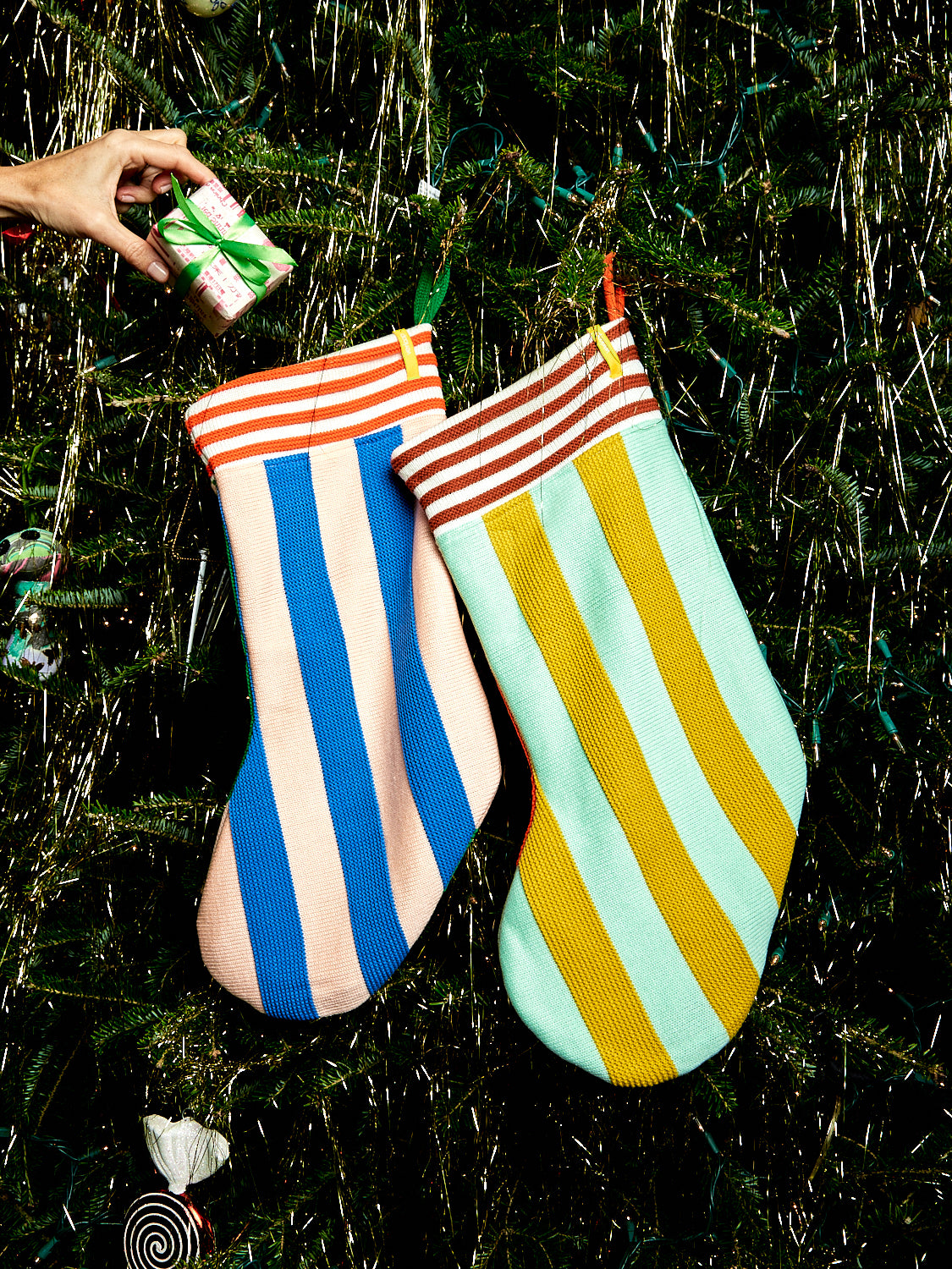 Super Stripe Holiday Stocking