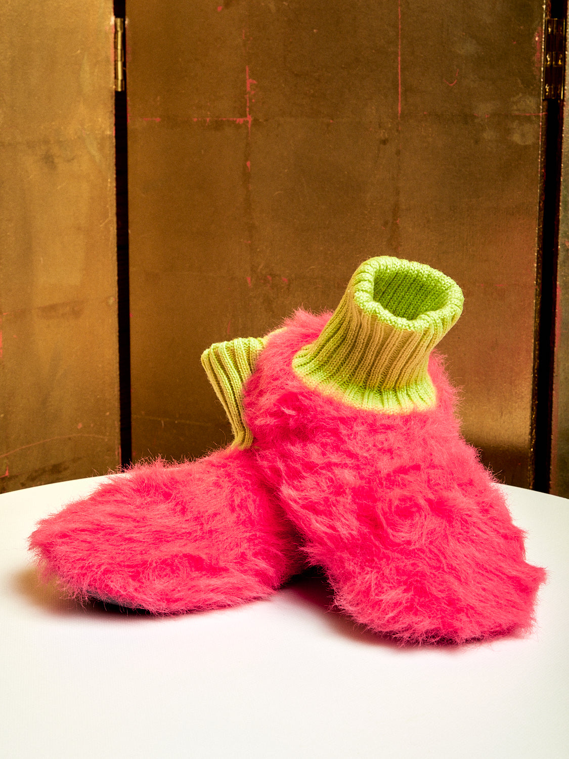 Furry Sock Slipper