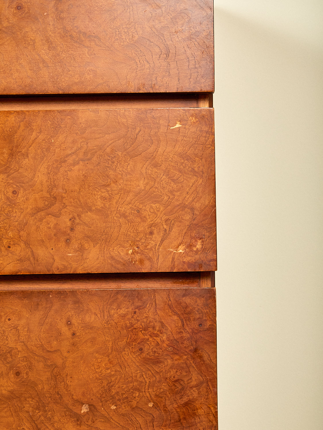 Vintage Burl Dresser by Roland Carter