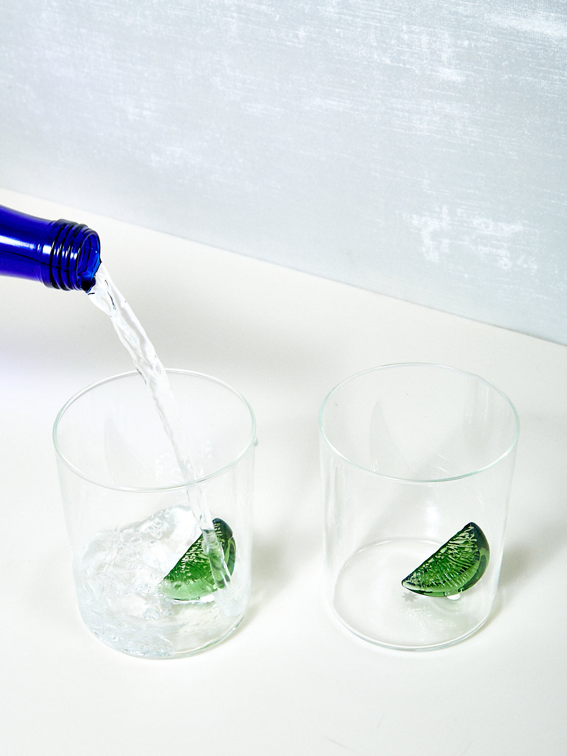 Lime Wedge Glasses