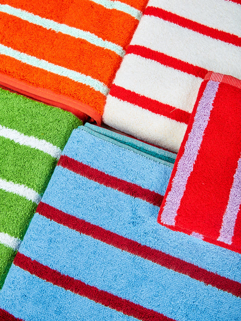 House Stripe Bath and Hand Towels