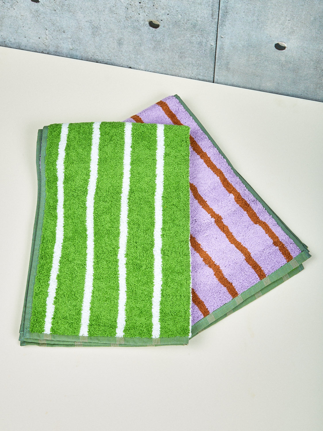 House Stripe Bath and Hand Towels