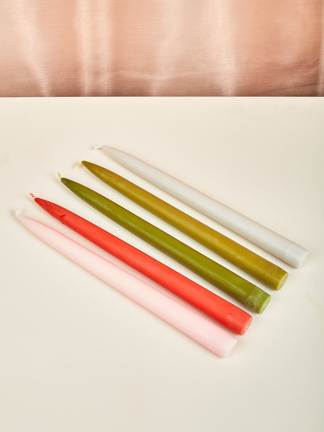 Set of 5 Taper Candles