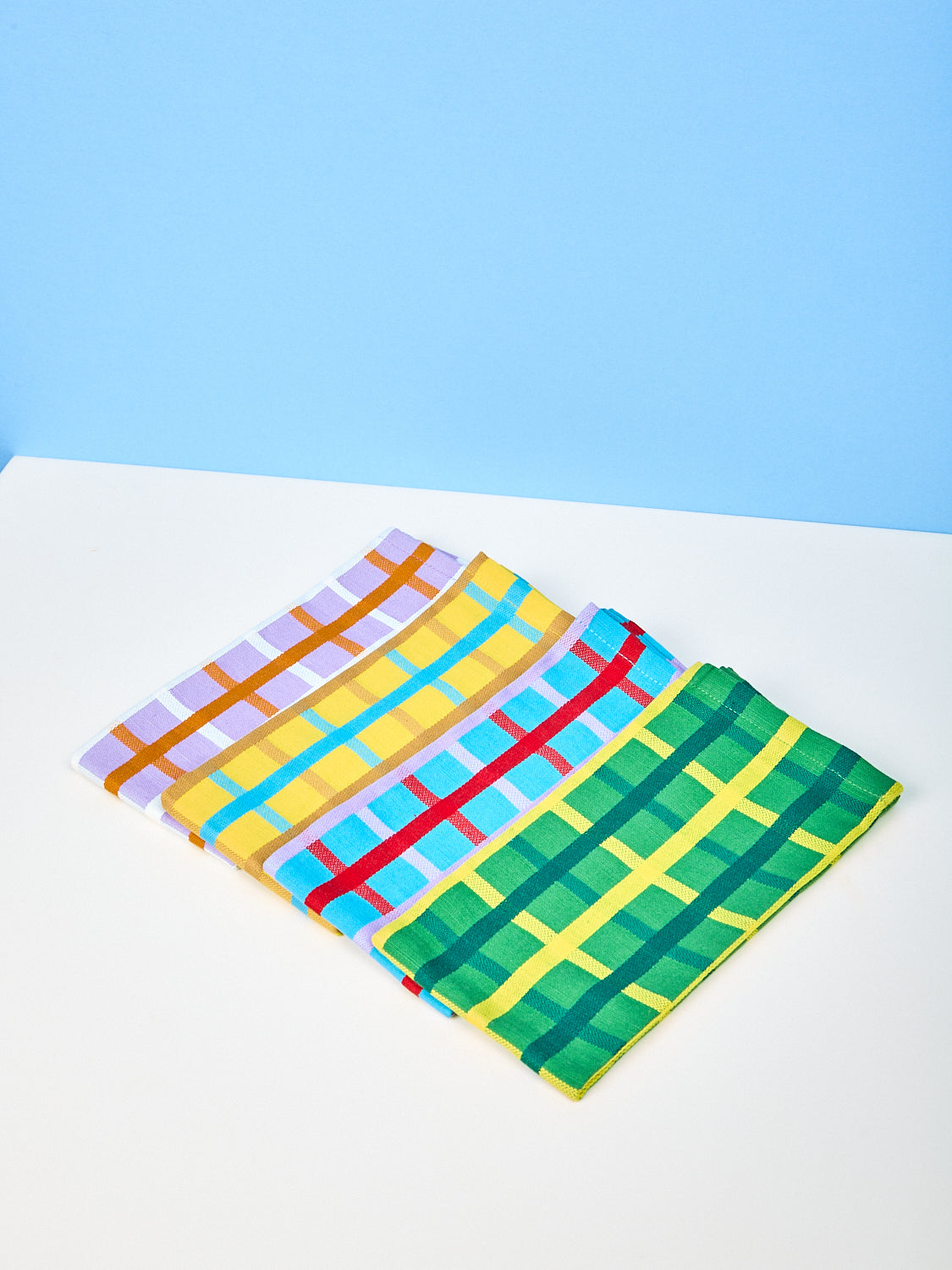 Woven Plaid Napkins