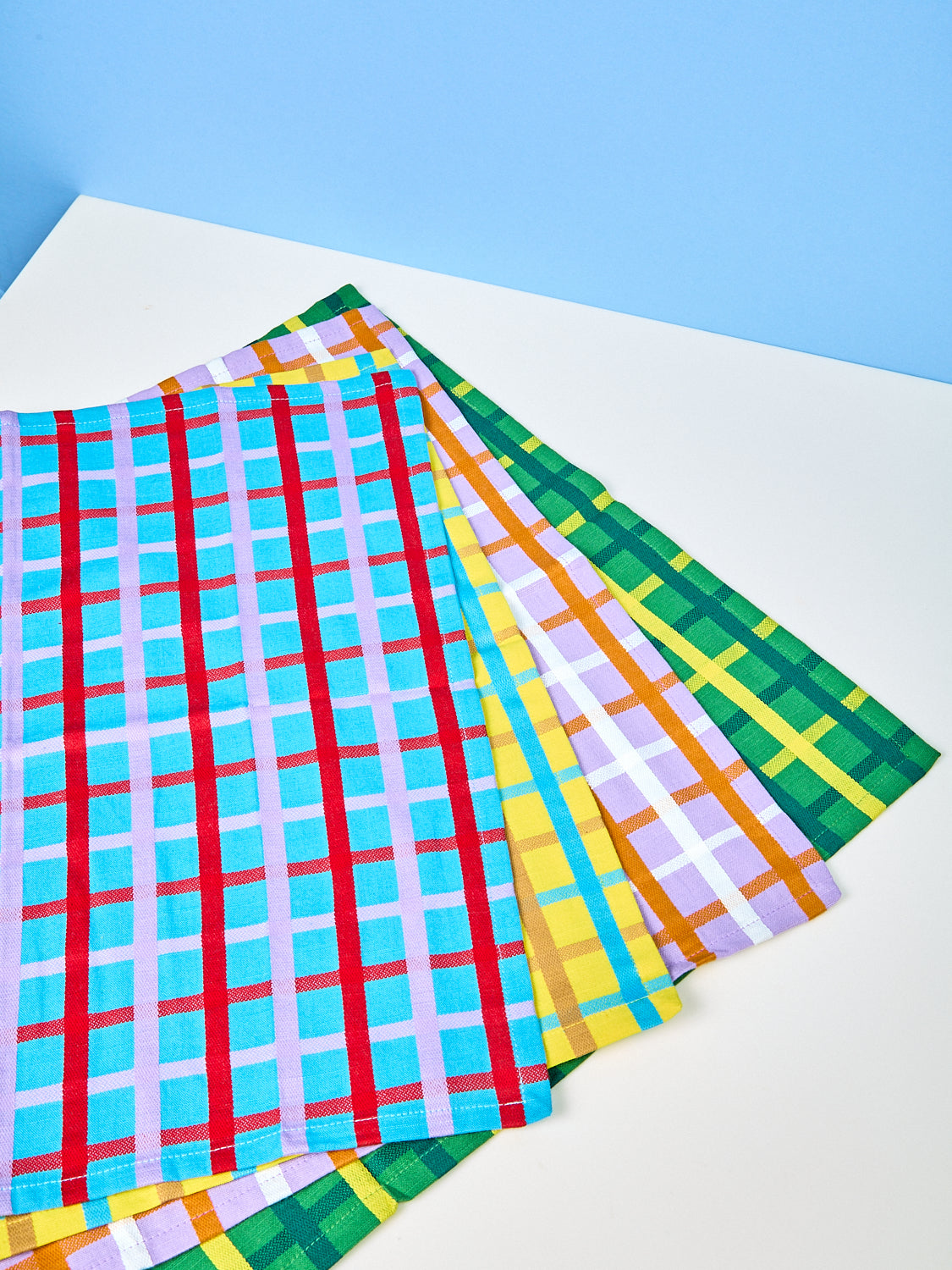 Woven Plaid Napkins