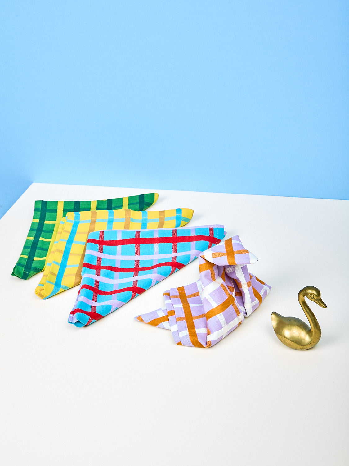 Woven Plaid Napkins