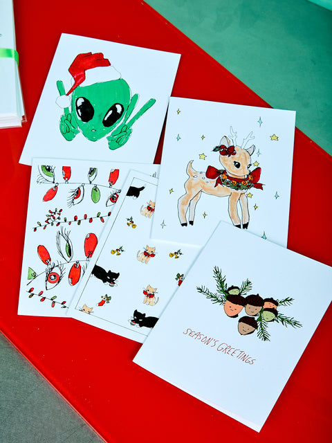 Set of Holiday Cards