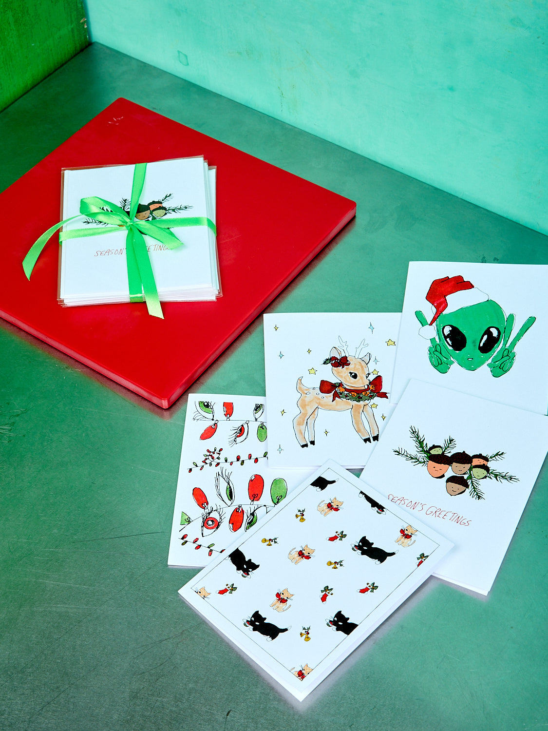 Set of Holiday Cards