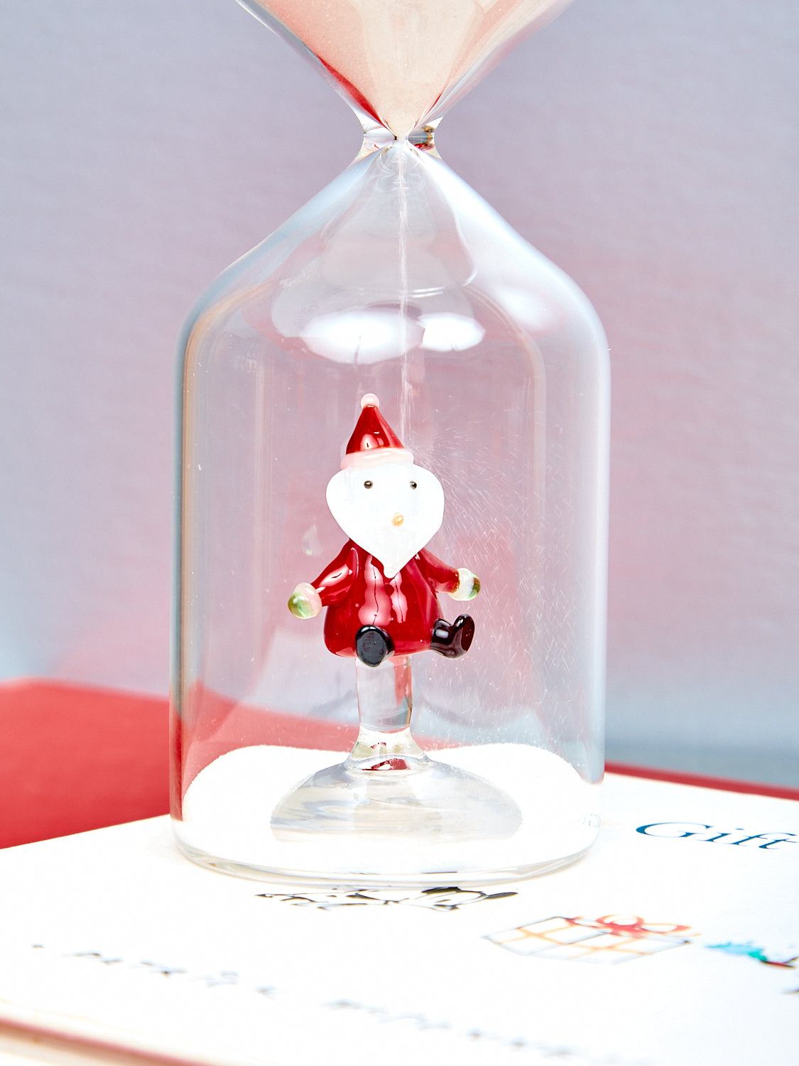 Santa Hourglass