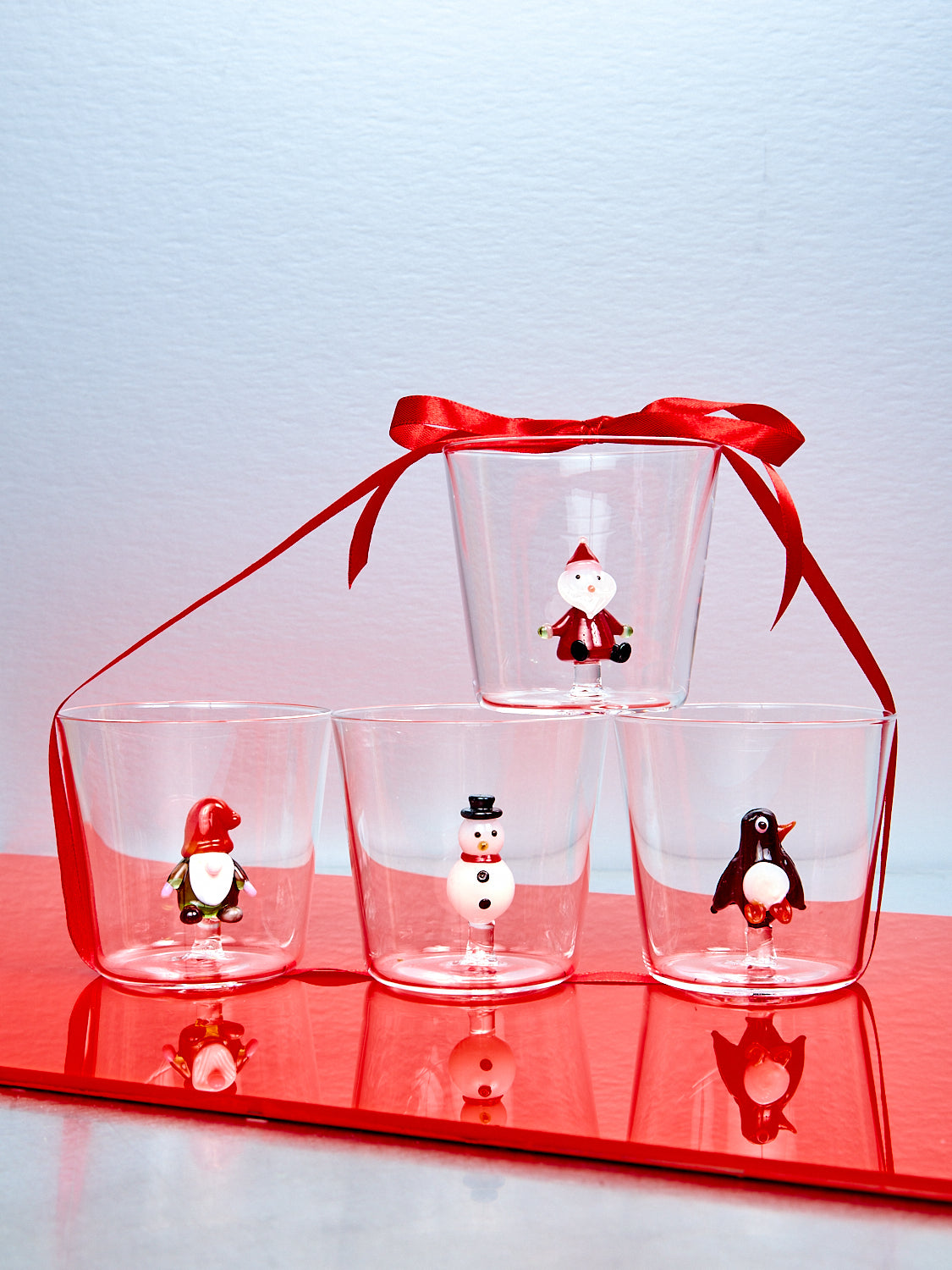 Set of 4 Holiday Cups