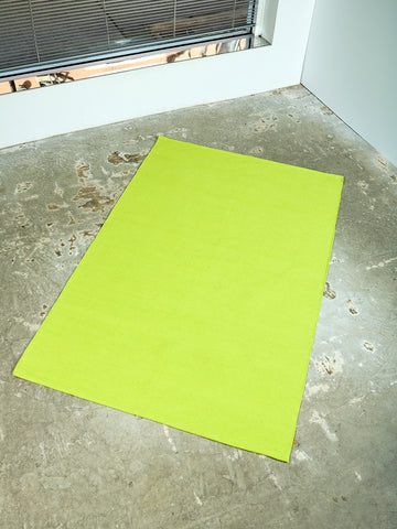 Olive Oil Cotton Rug