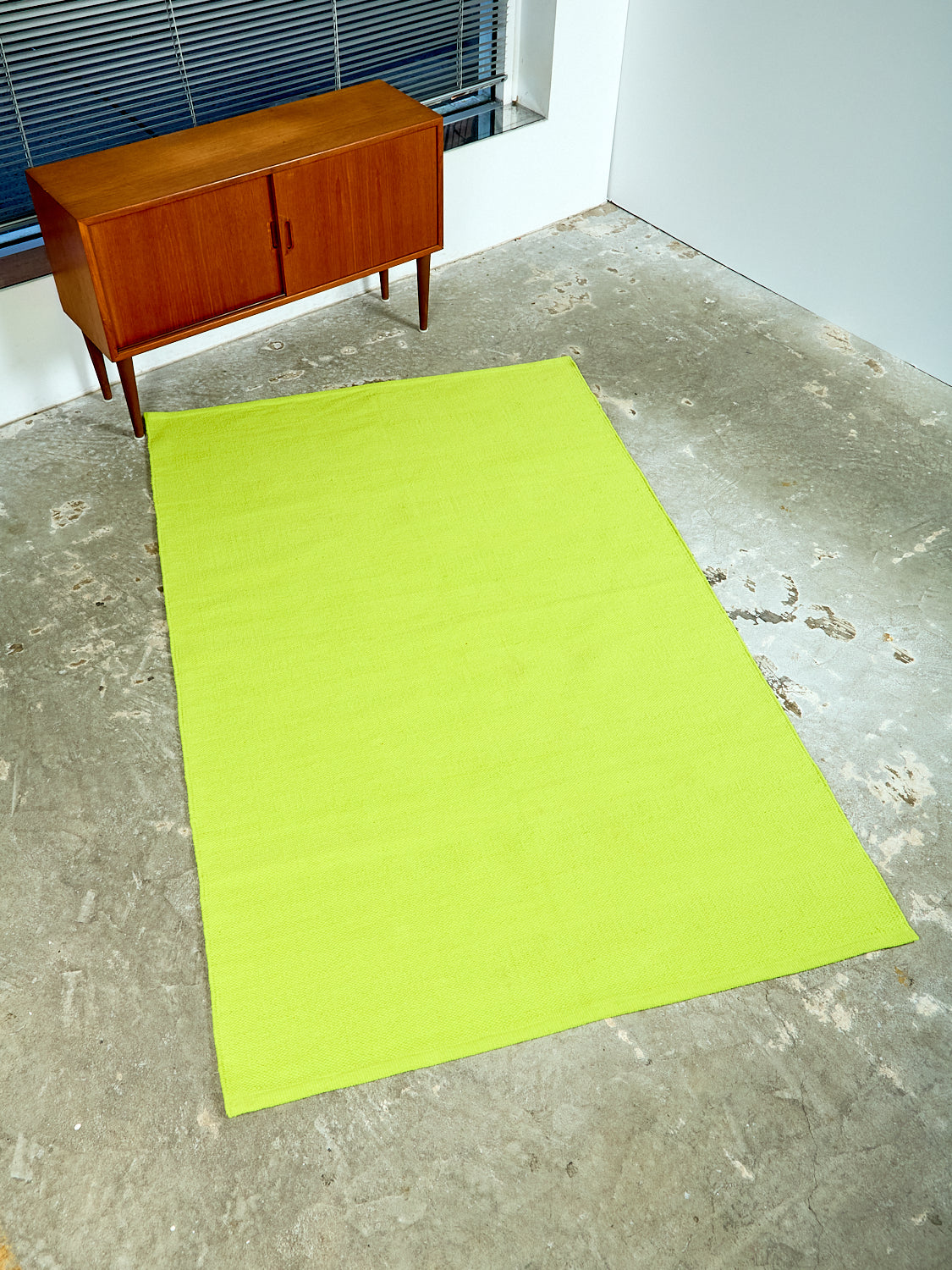 Olive Oil Cotton Rug