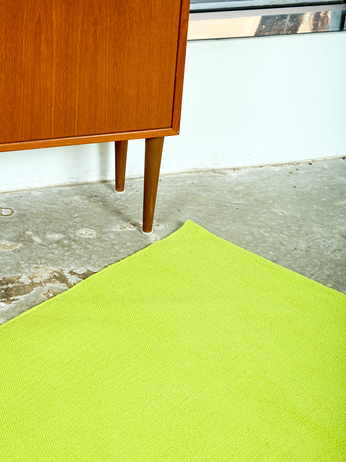 Olive Oil Cotton Rug