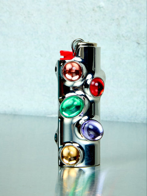 Gemstoned Lighter Holder