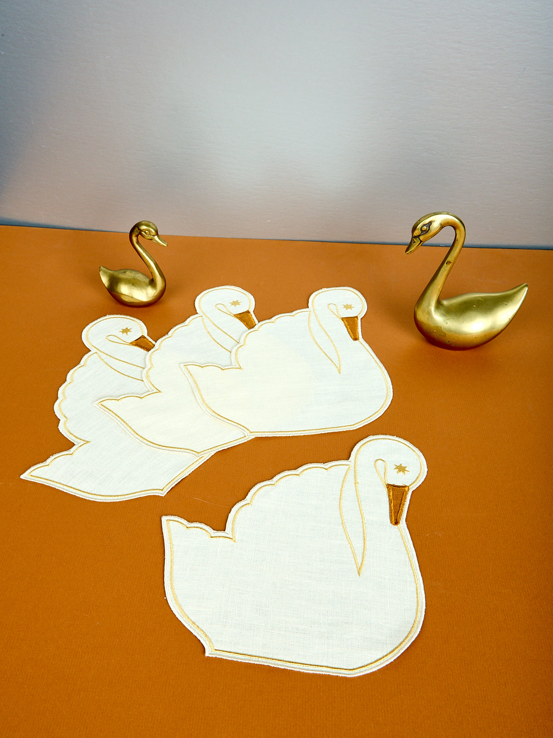 Maison Balzac Swan Cocktail Napkins - Thumbnail 4
