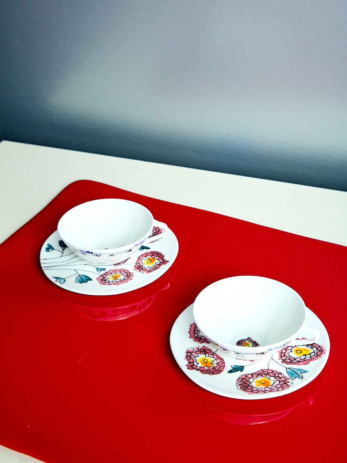 Coffee Cup Low Set of 2