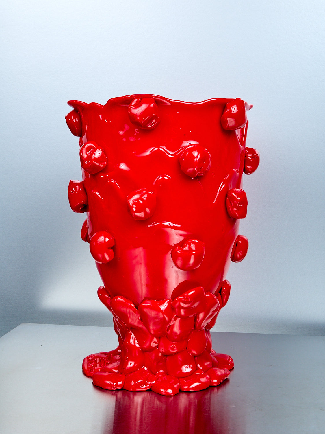 Large Nugget Vessel Red