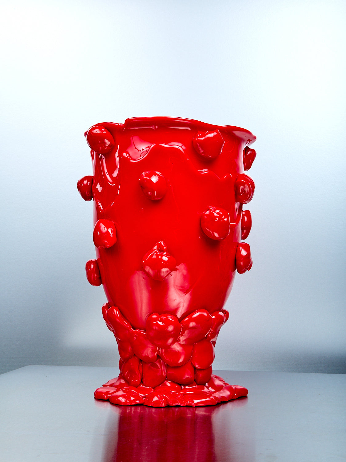Large Nugget Vessel Red