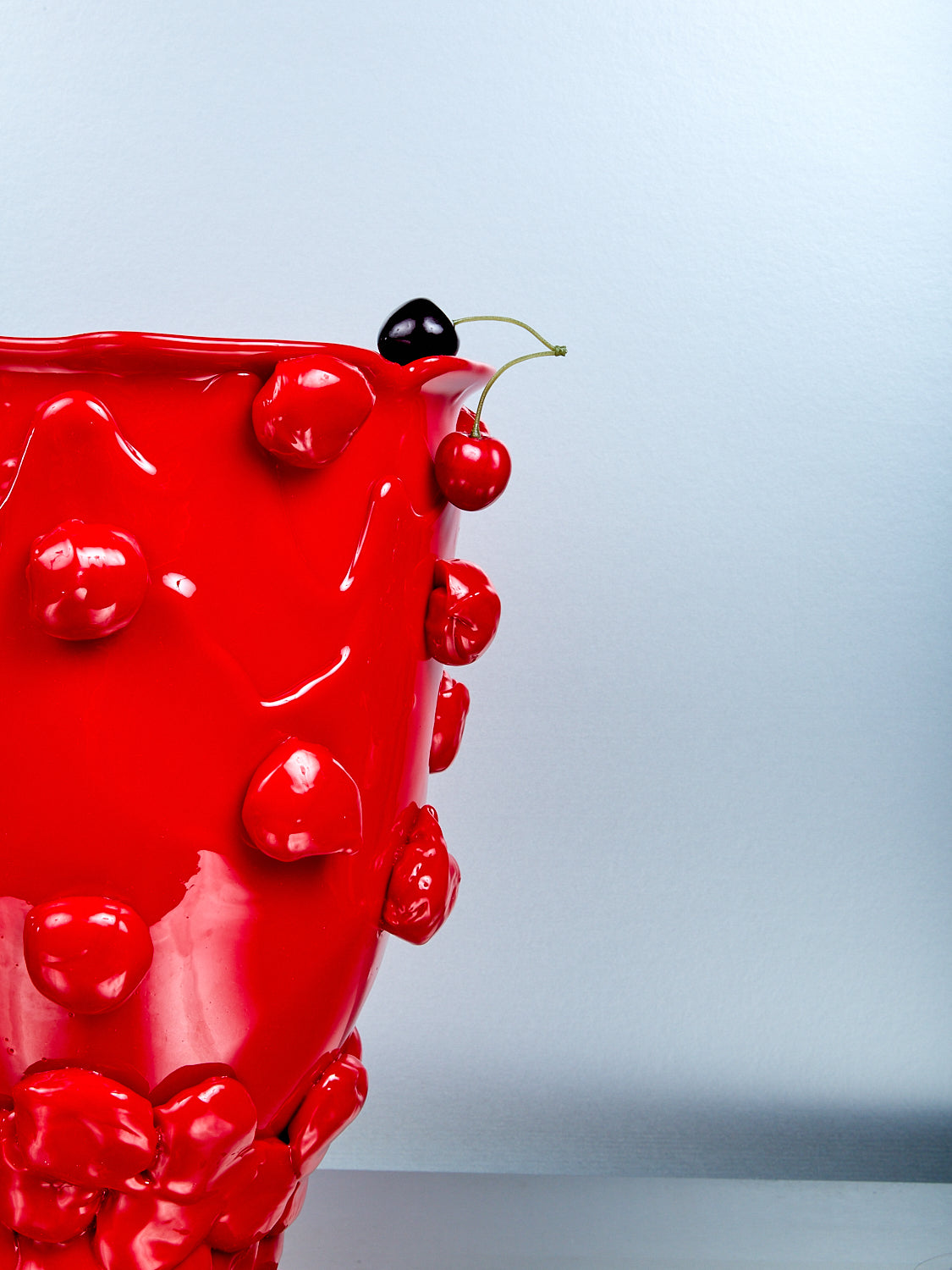 Large Nugget Vessel Red