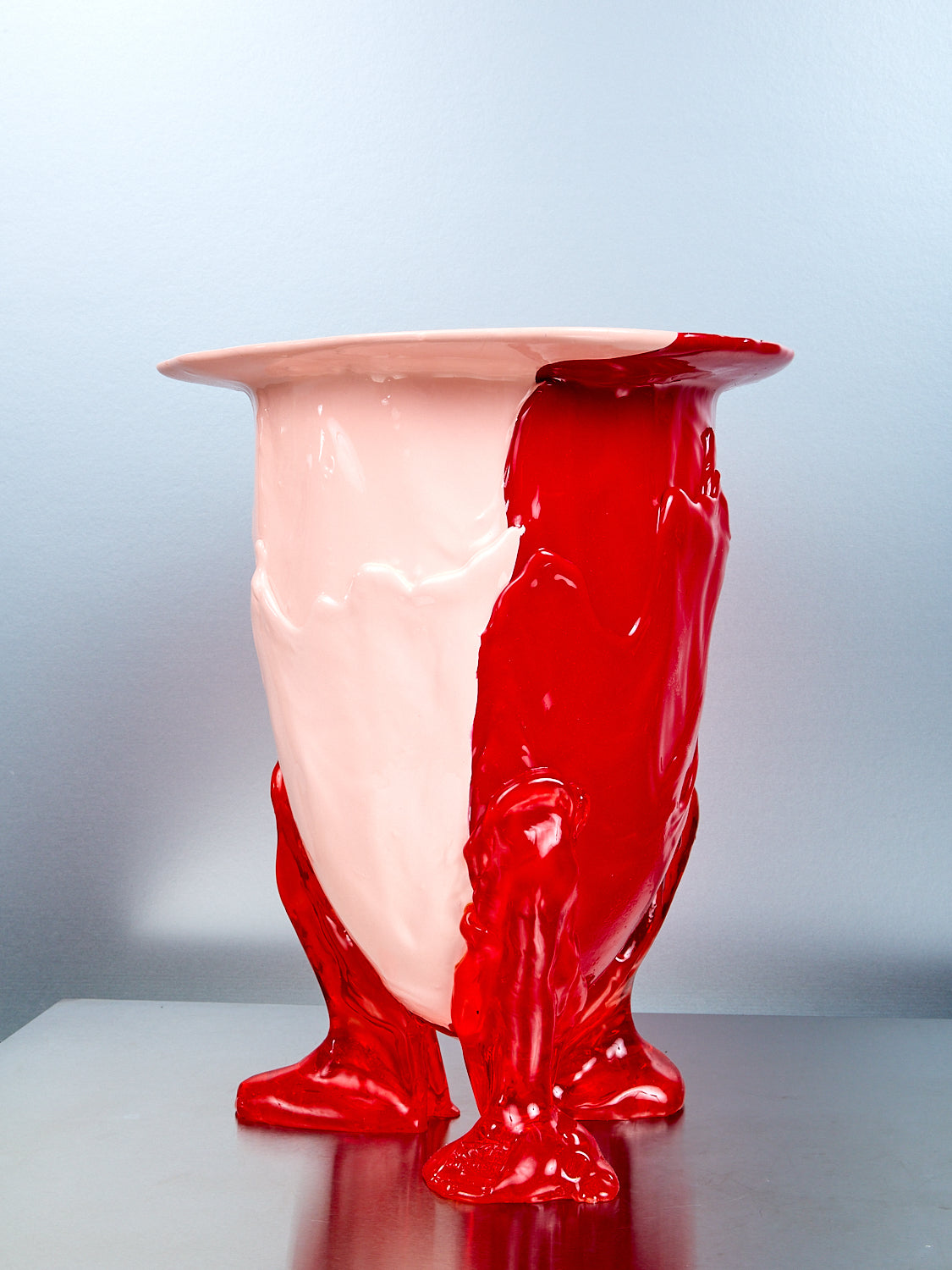 Large Amazonia Vessel in Red