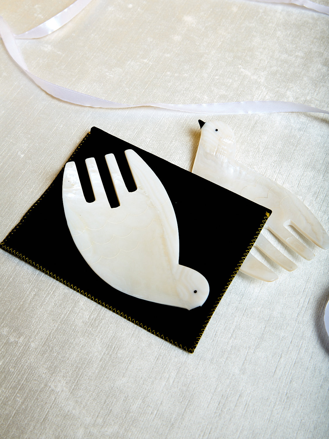 Dove Salad Servers