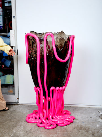 3XL Indian Summer Vessel in Hot Pink
