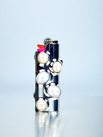 Gemstoned Lighter Holder