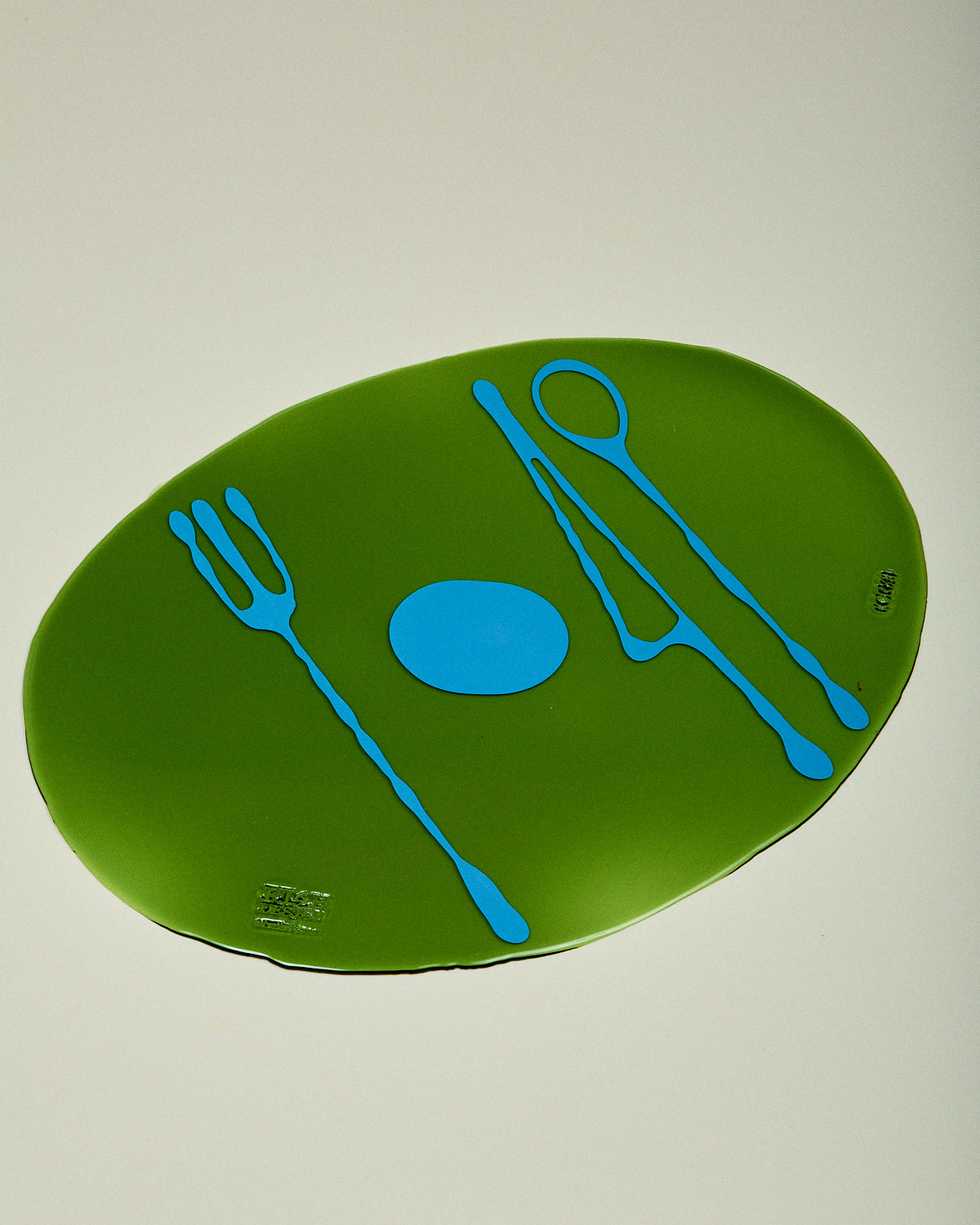 Transparent Table-Mates Placemat Tropical Fruit Collection