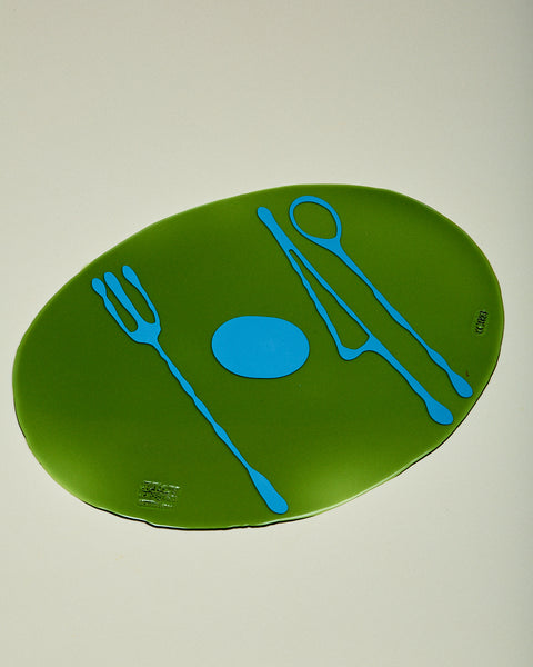 Transparent Table-Mates Placemat Tropical Fruit Collection