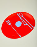 Transparent Table-Mates Placemat Tropical Fruit Collection