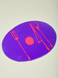 Transparent Table-Mates Placemat Fruit Collection