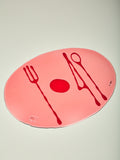 Transparent Table-Mates Placemat Tropical Fruit Collection