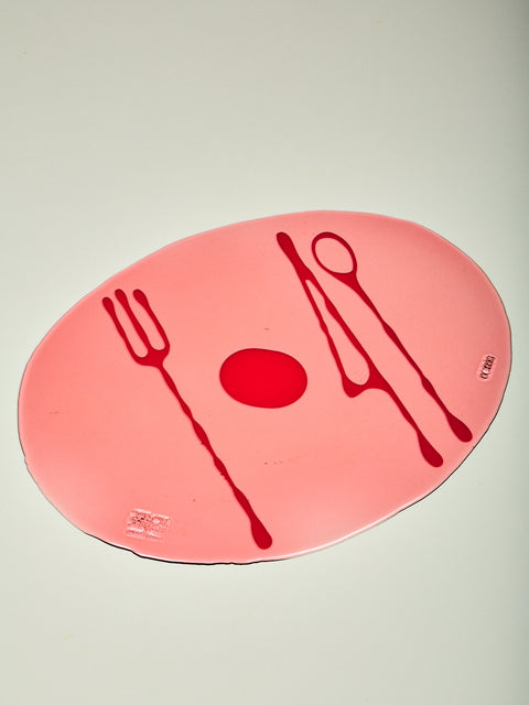 Transparent Table-Mates Placemat Tropical Fruit Collection