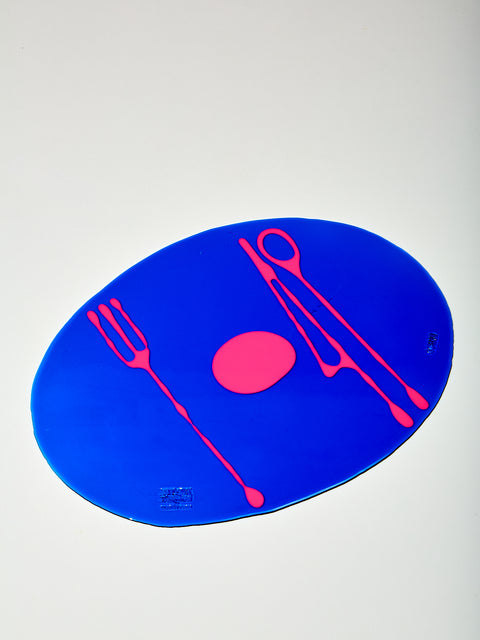 Transparent Table-Mates Placemat Tropical Fruit Collection