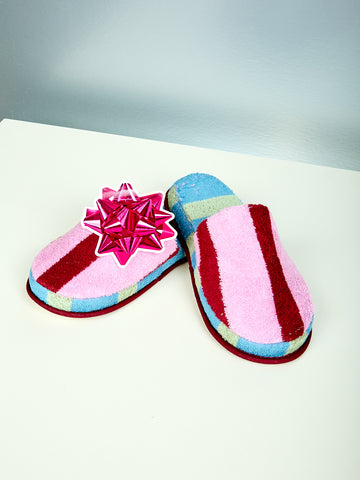 Striped Slippers