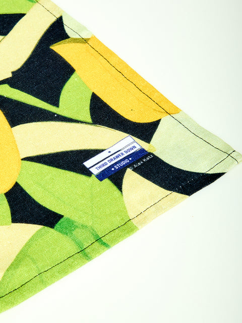 Tulips Linen Tea Towel by Alex Katz