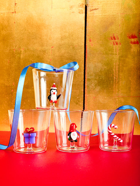 Set of 4 Holiday Cups